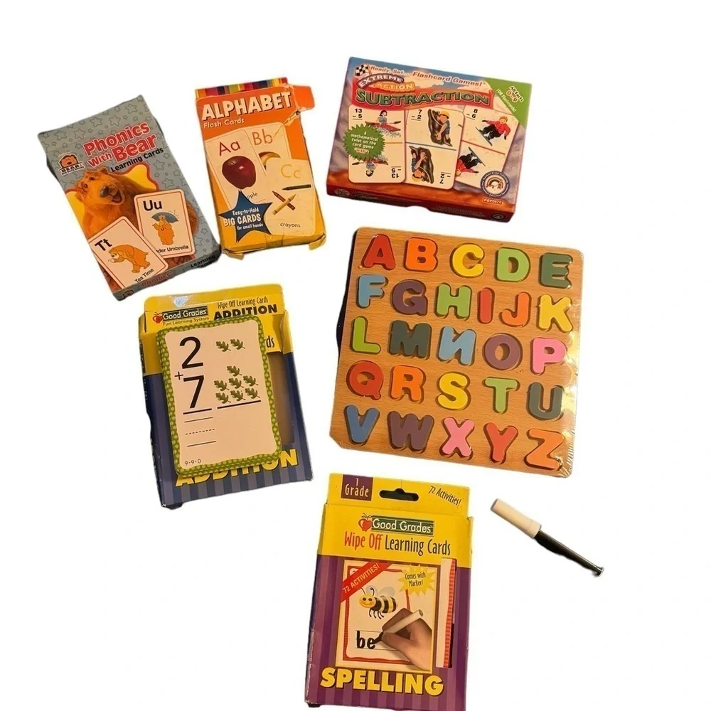 Learning Bundle ( addition , subtraction, alphabet's & more)
